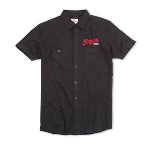 NWT Rainier brewmaster button down